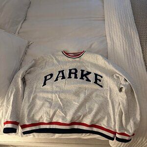 Parke Vintage Varsity Crewneck Sweatshirt- Never Before Worn